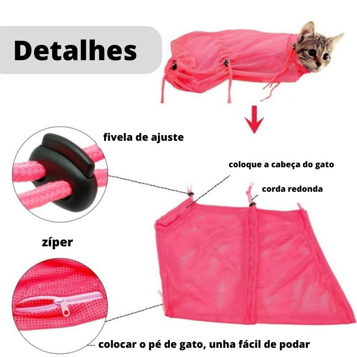 Bolsa de banho e higiene para Pets