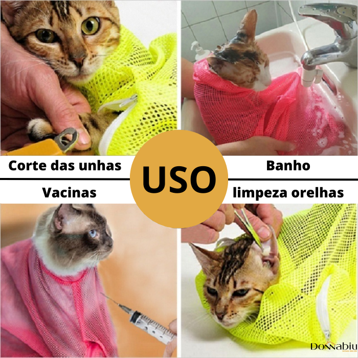 Bolsa de banho e higiene para Pets